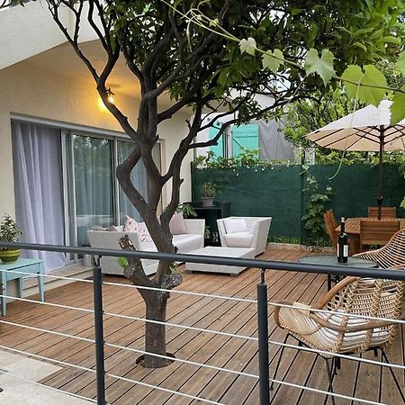 2 Pieces En Rdjardin Avec 2 Grands Terrasses Appartement Antibes Buitenkant foto