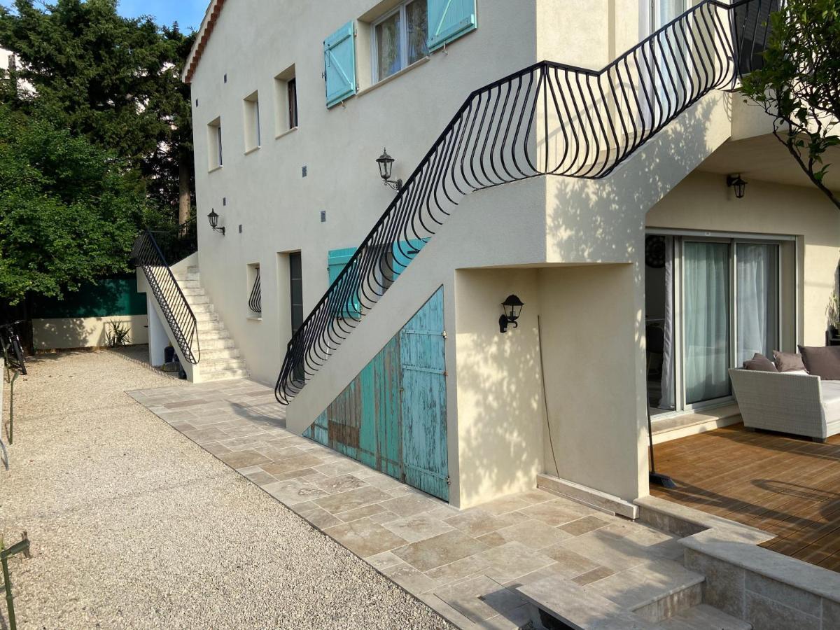 2 Pieces En Rdjardin Avec 2 Grands Terrasses Appartement Antibes Buitenkant foto