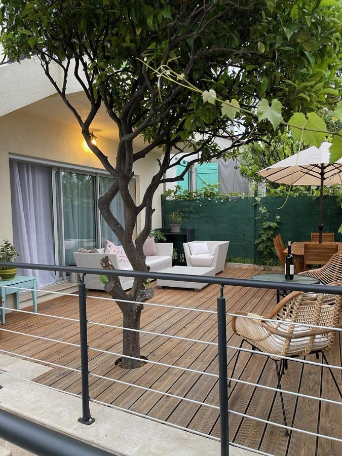 2 Pieces En Rdjardin Avec 2 Grands Terrasses Appartement Antibes Buitenkant foto